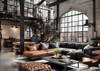 Modern Industrial interior Design Ideas | Radyinterior