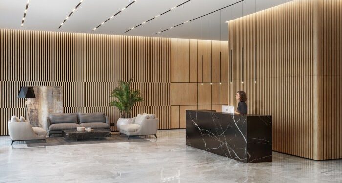 Hotel Lobby Design on Behance
